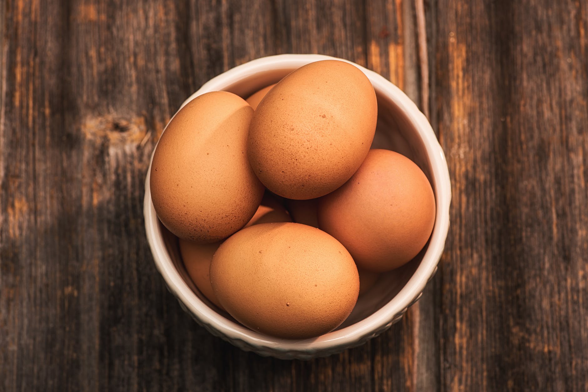 eggs on bowl