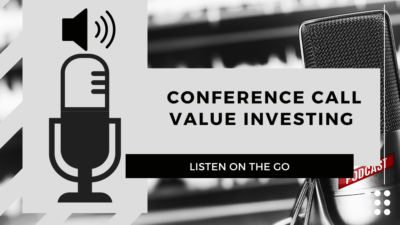 Conference Call Value Investing 