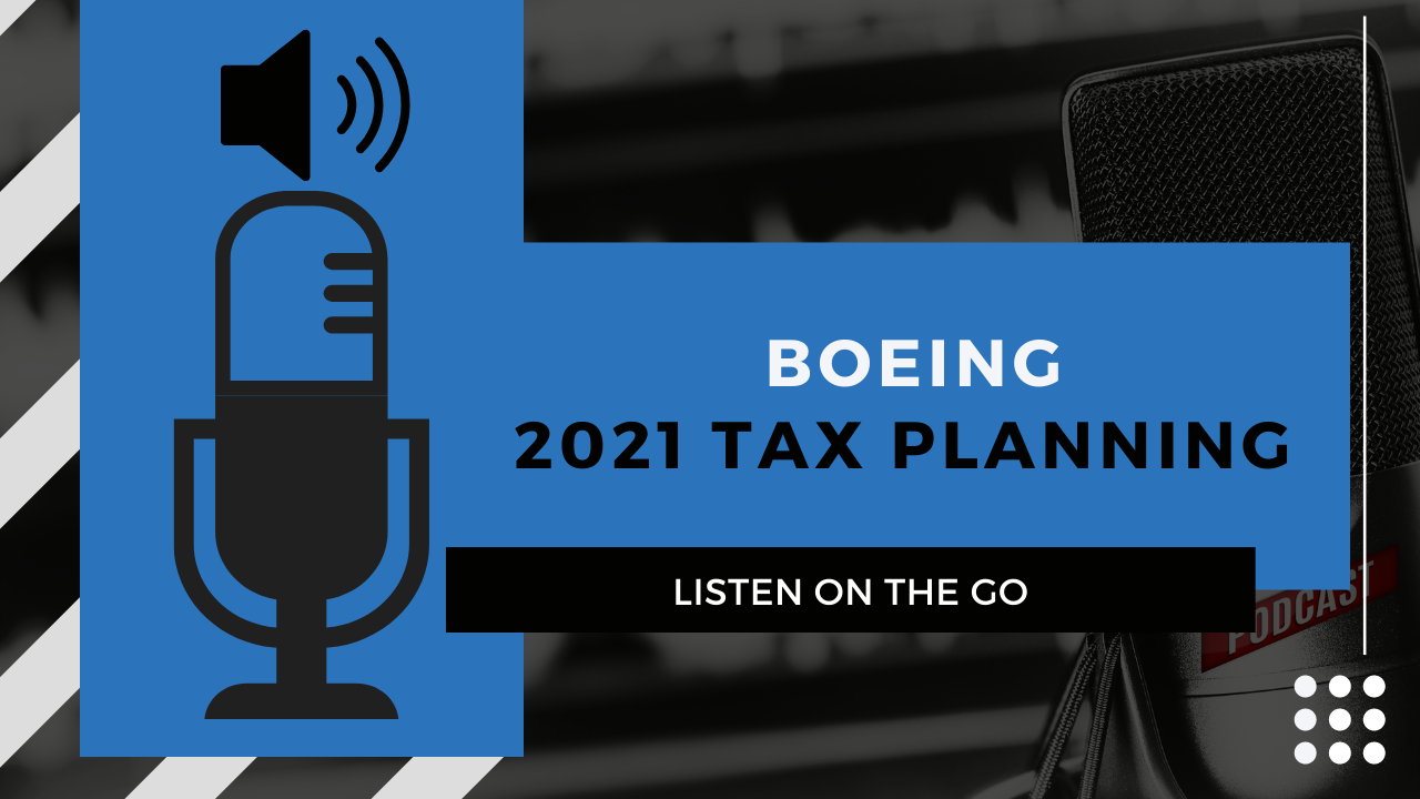 Boeing | 2021 Tax Planning