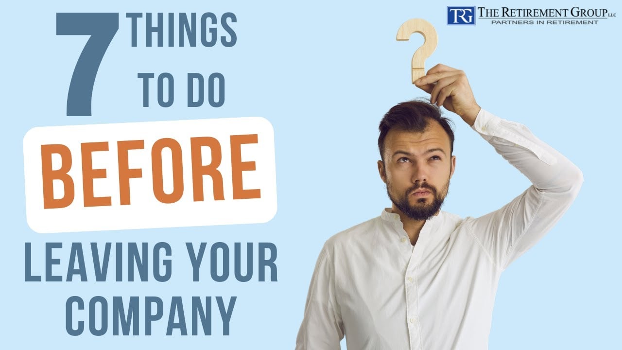 7 Things to do BEFORE Leaving Your Company