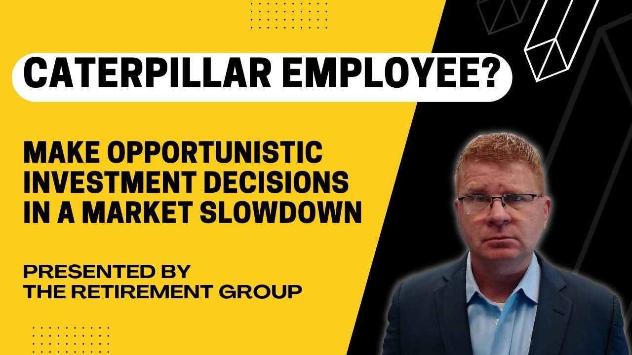 Caterpillar? Make Opportunistic Investment Decisions in a Market Slowdown
