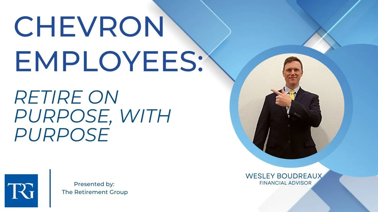 Chevron Employees: Retiring on Purpose, with Purpose